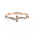 Tiffany Wide Hinged Bangle Bracelet