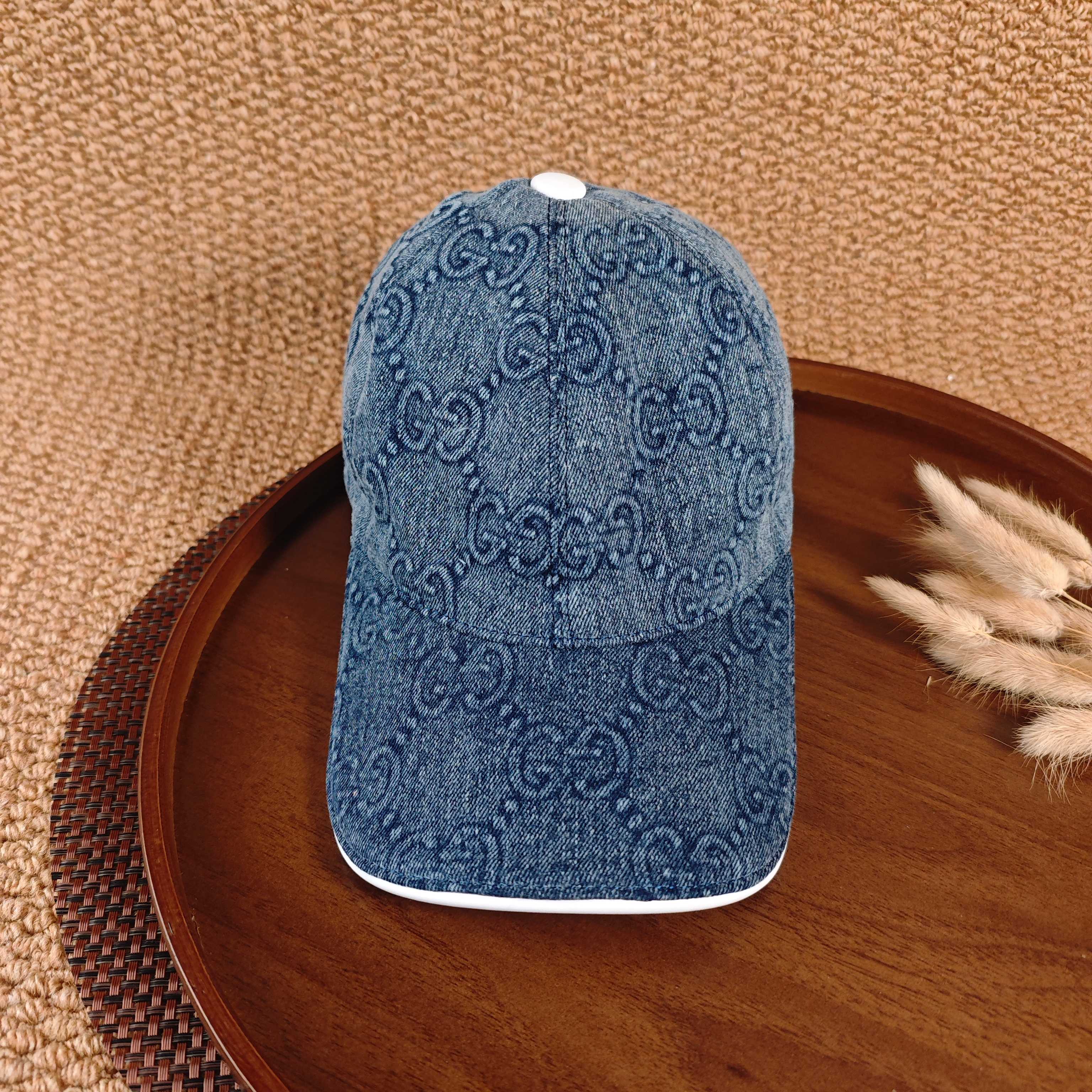 GUCCI Denim Baseball Cap – Blue