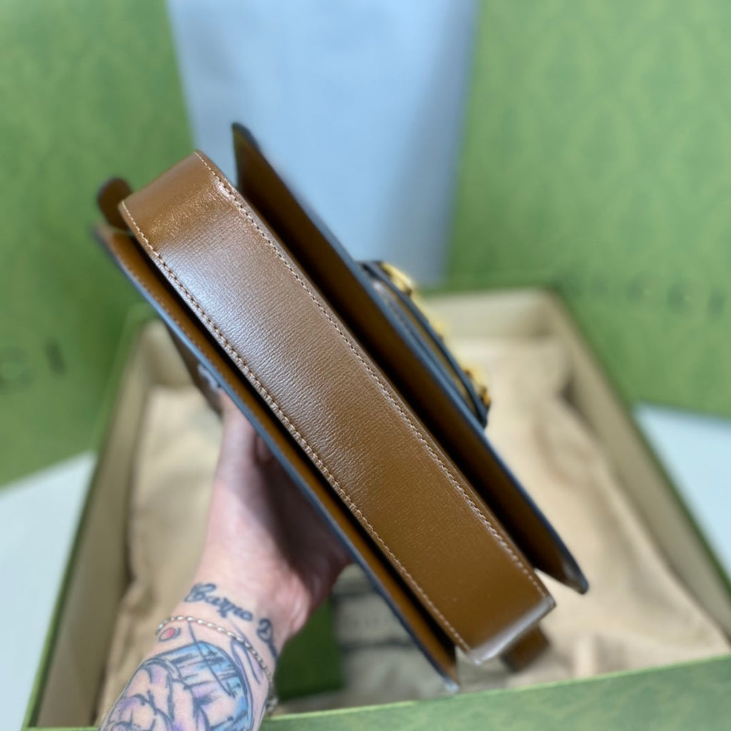 Gucci 1955 Horsebit Shoulder Bag-602204