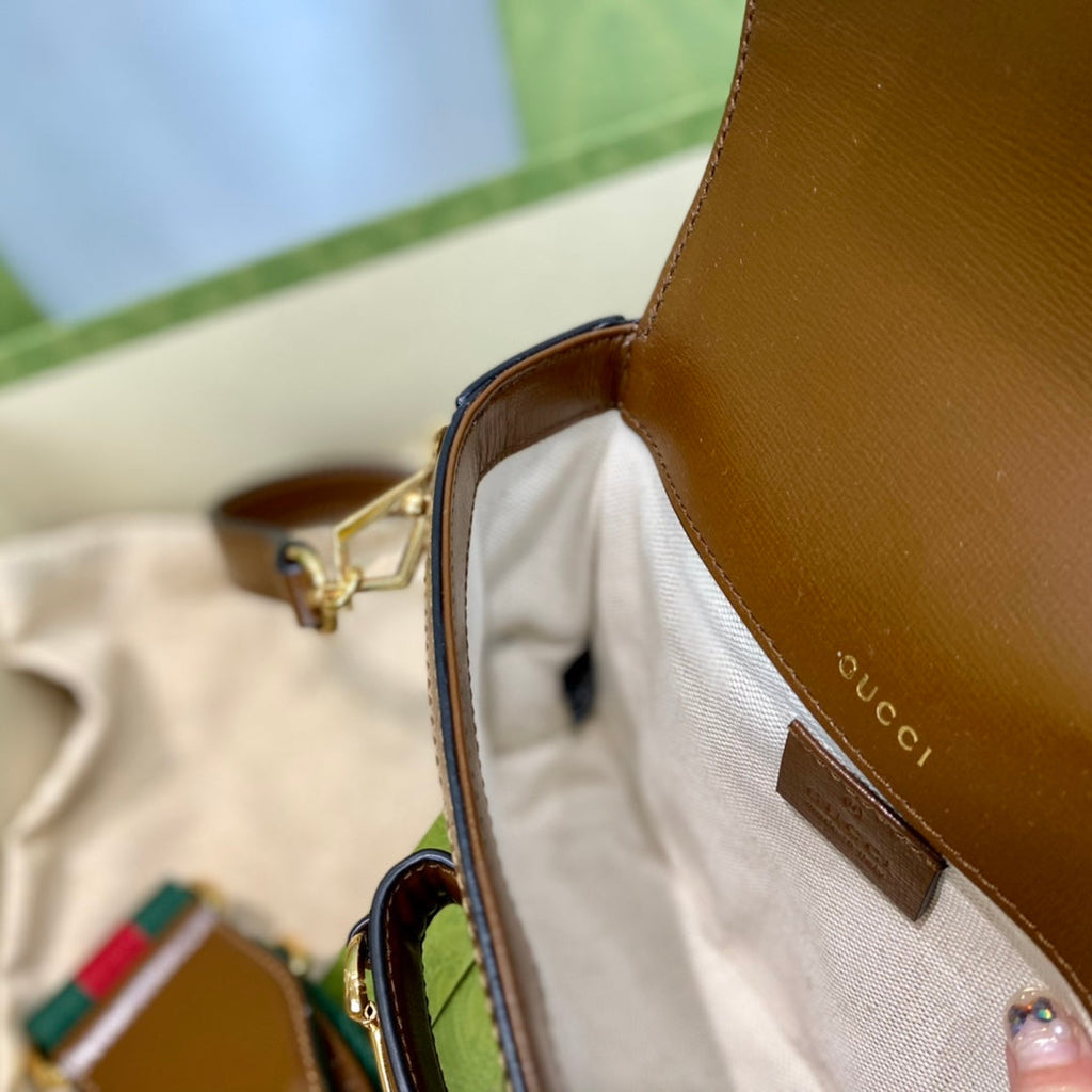 Gucci 1955 Horsebit Mini Saddle Bag-658574