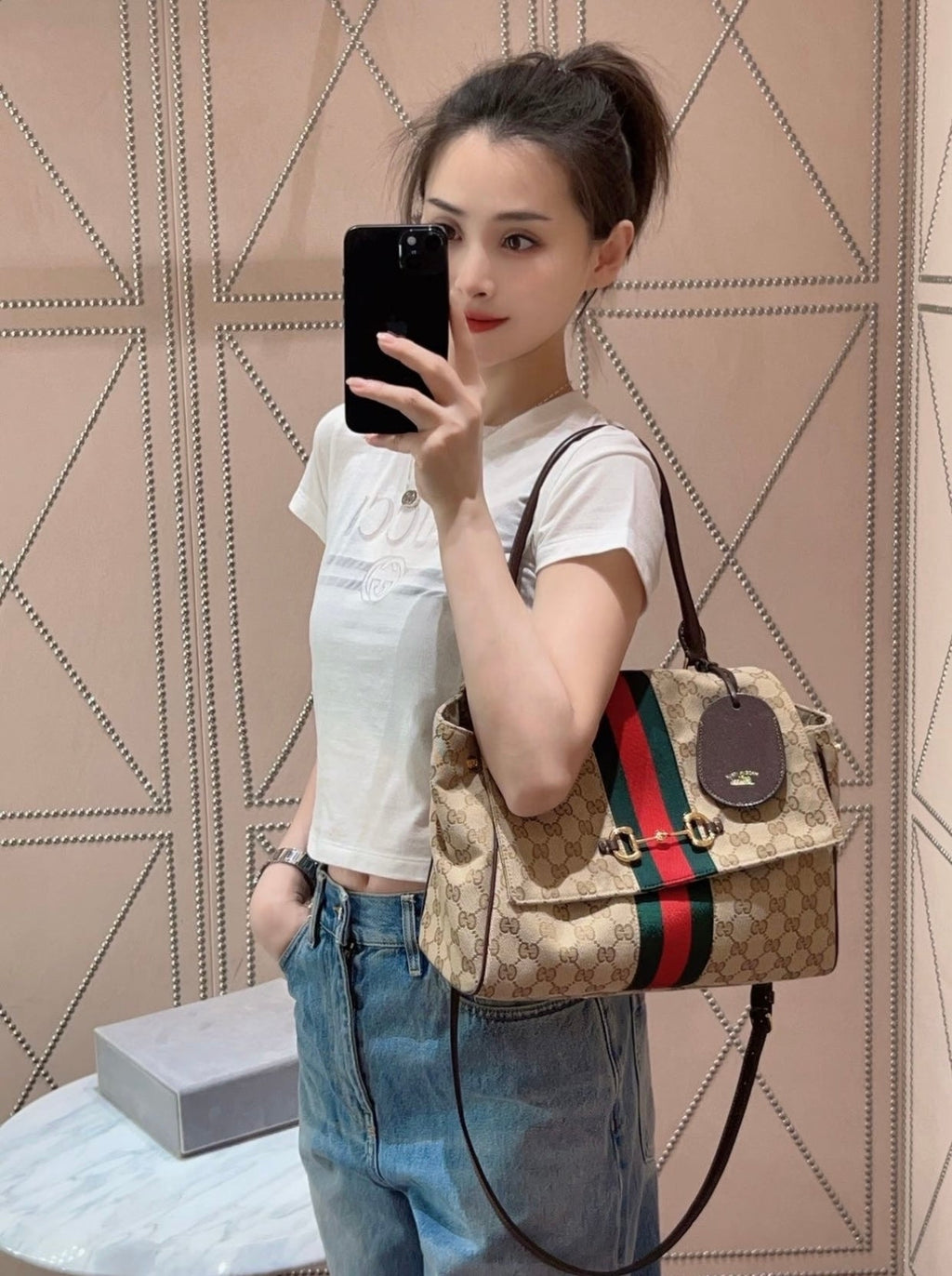 Gucci GG Paparazzo Medium Handbag – 875018