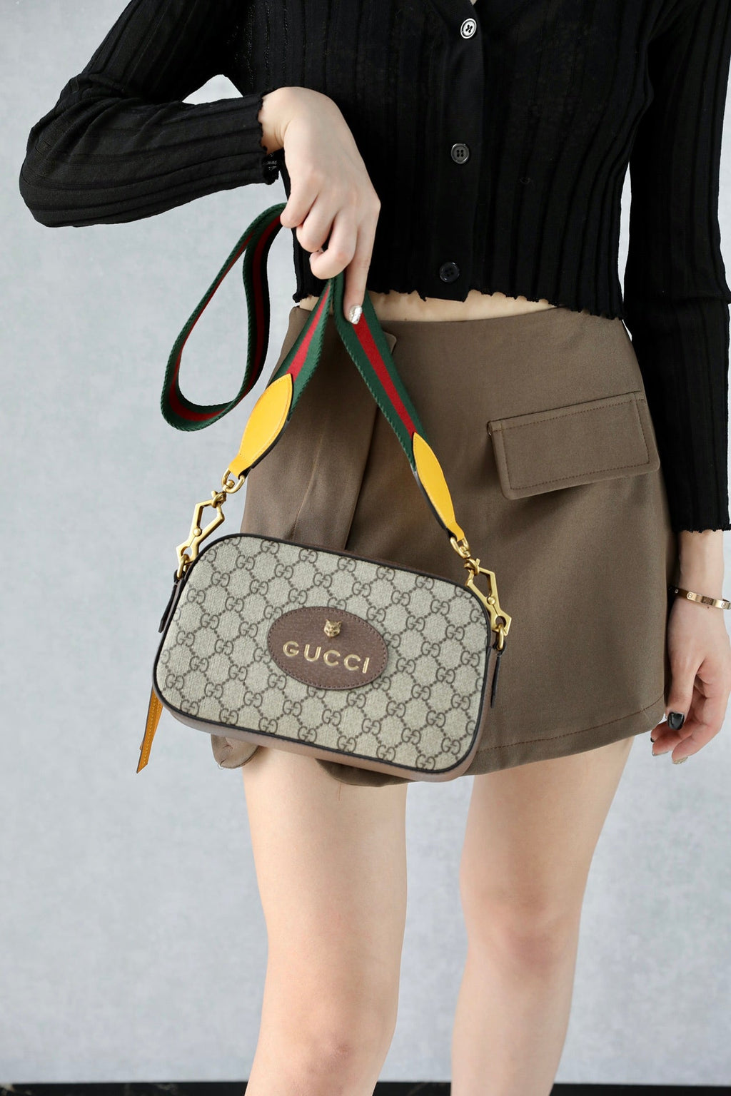 Gucci Neo Vintage Tiger Head Shoulder Bag – 476466