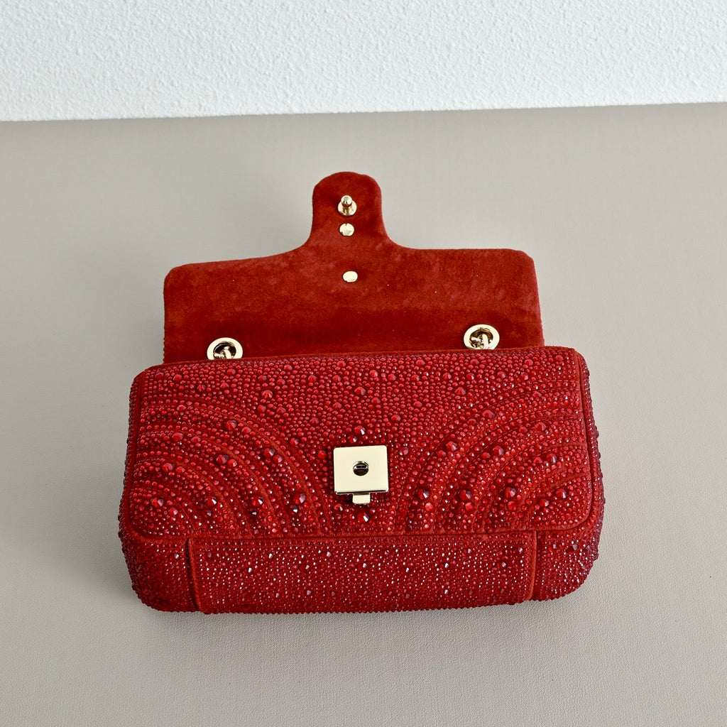 Gucci GG Marmont Crystal Shoulder Bag – 837280