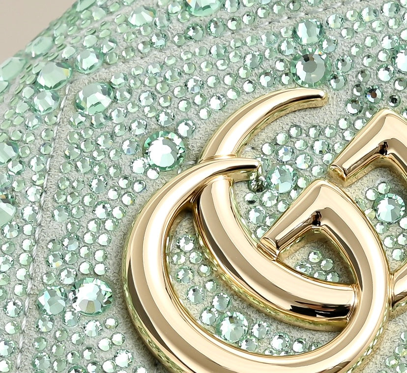 Gucci GG Marmont Crystal Shoulder Bag – 837280