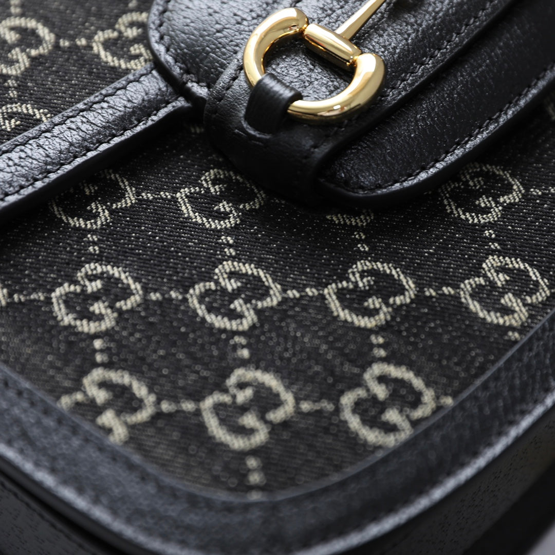 Gucci 1955 Horsebit Shoulder Bag-602204