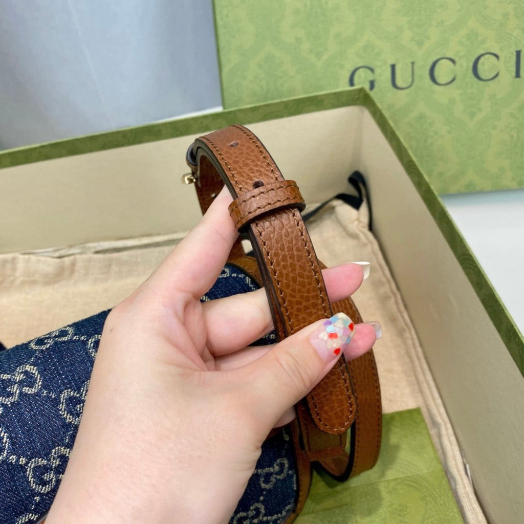 Gucci 1955 Horsebit Mini Saddle Bag-658574