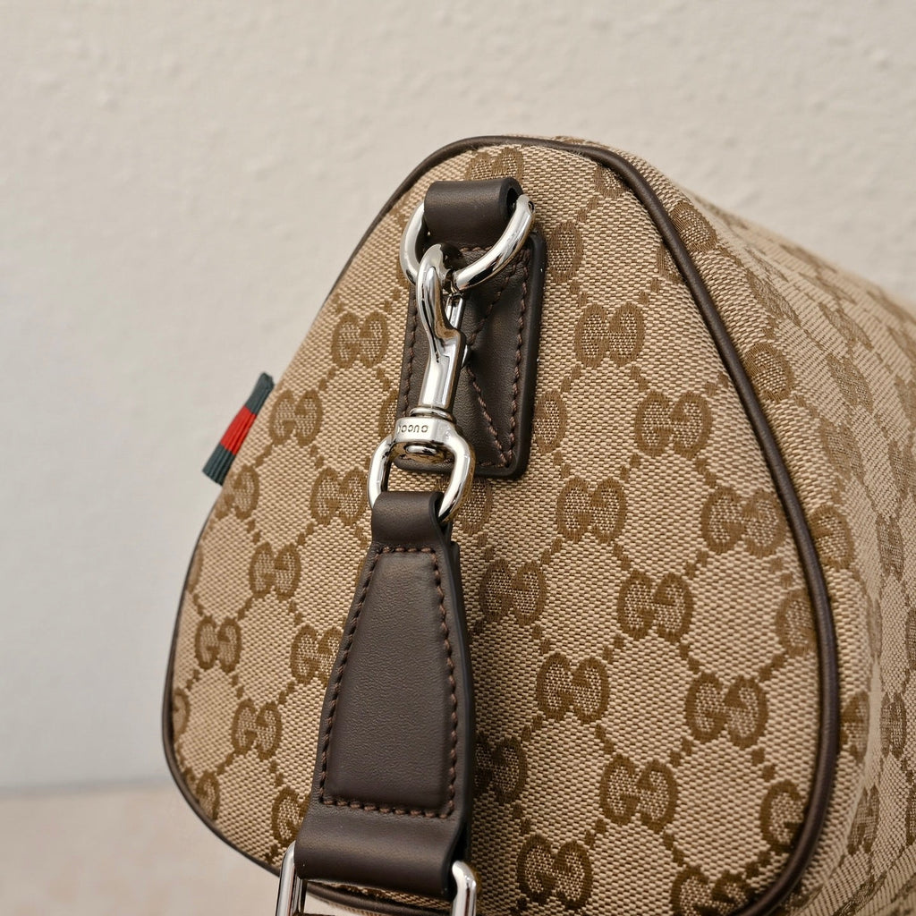 Gucci GG Canvas Boston Crossbody Bag – 834455