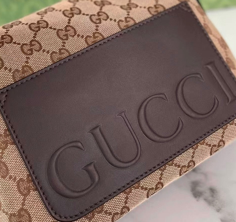 Gucci GG Canvas Small Top Handle Crossbody Bag – 821617