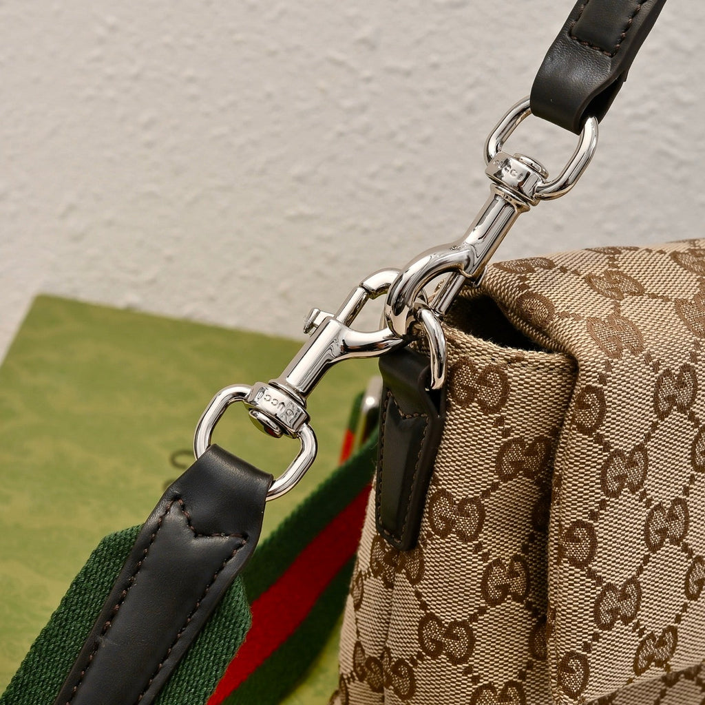 Gucci GG Canvas Small Top Handle Crossbody Bag – 821617