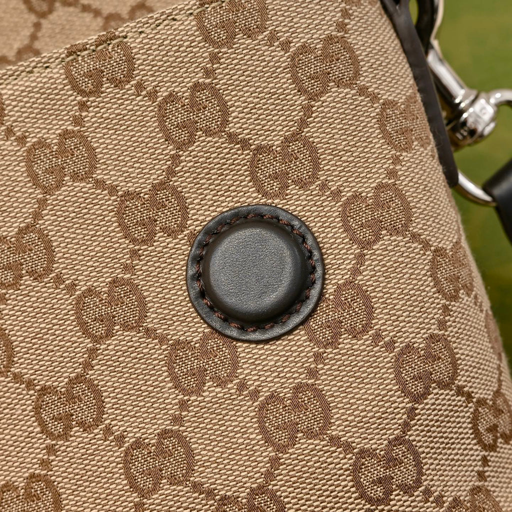 Gucci GG Canvas Small Top Handle Crossbody Bag – 821617